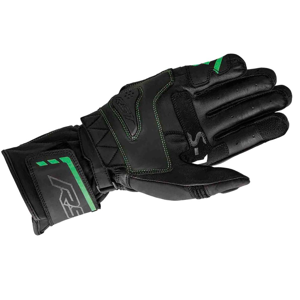 RST RST S1 Gloves 2026 - Flo Green - Side View