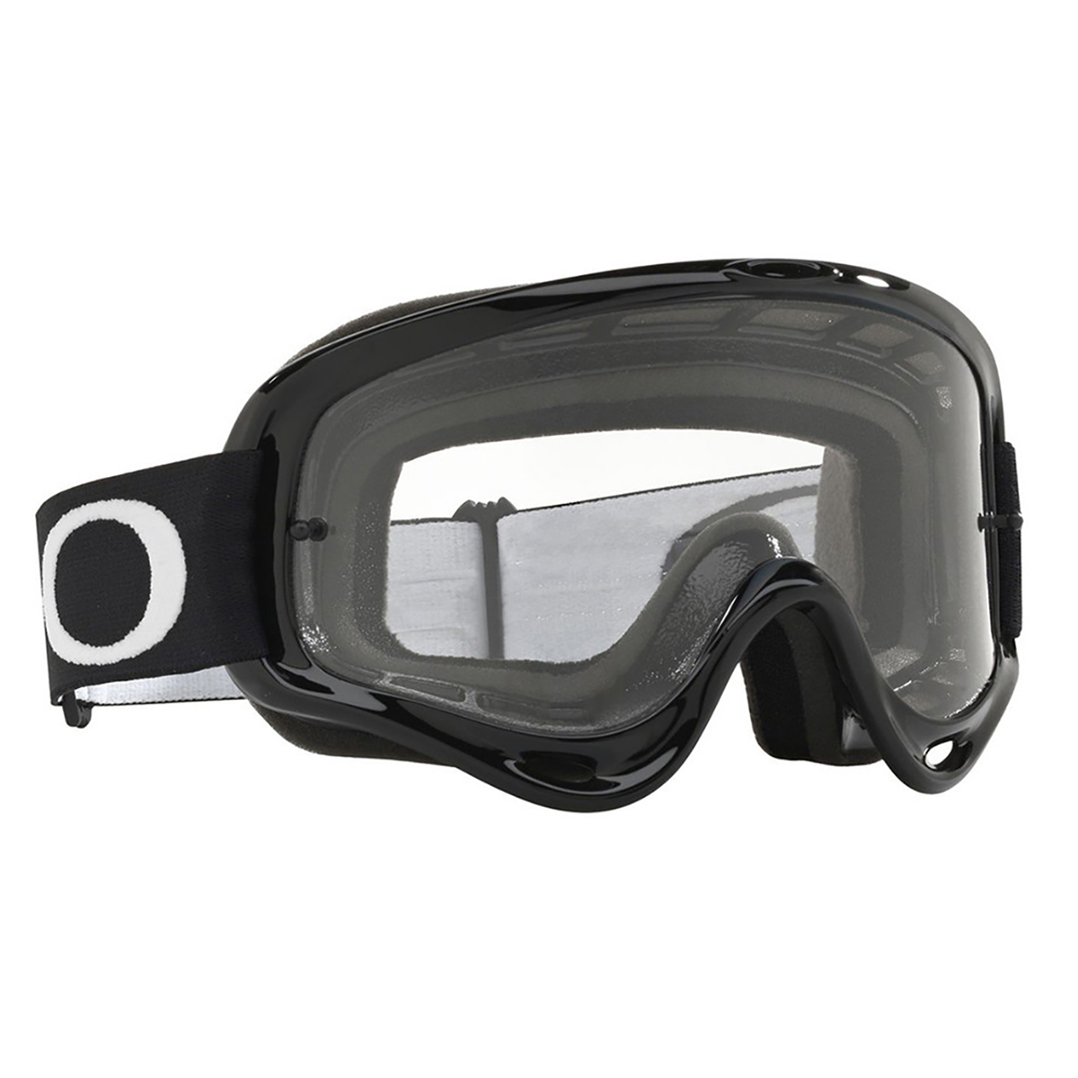 Oakley XS O Frame MX Goggle (Jet Black) Clear Lens