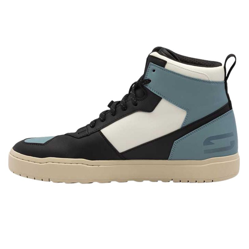 Sidi Sidi Lynx CE Shoes Black/Frost Grey - Side View