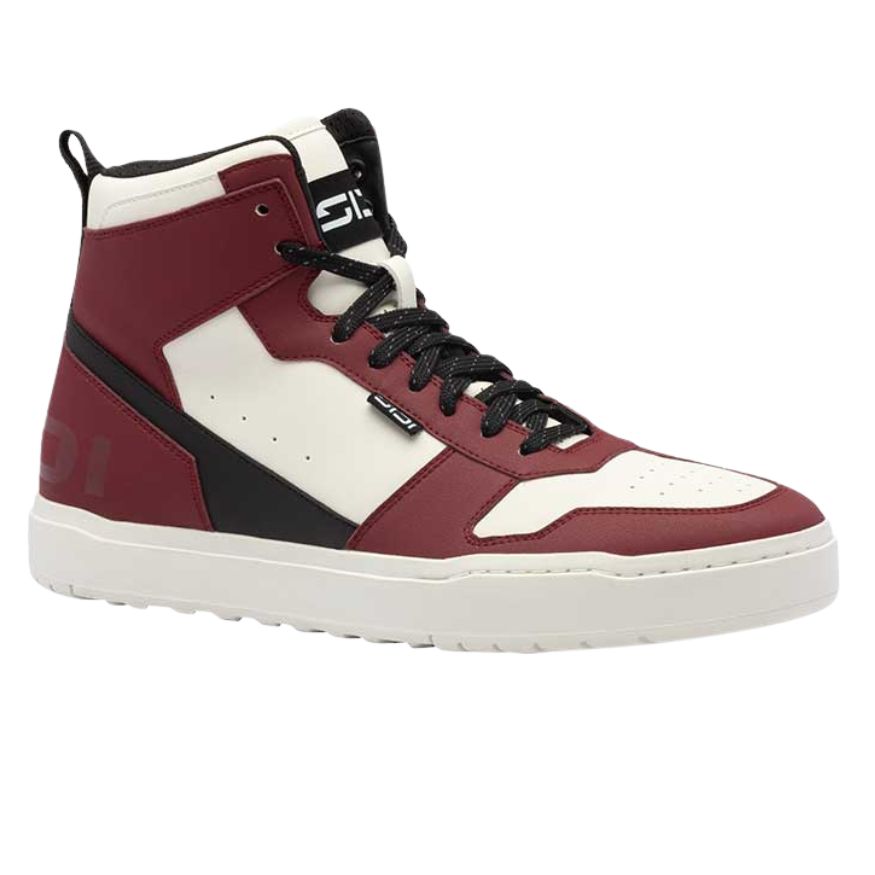 Sidi Sidi Lynx CE Shoes Black/Dark Red - Front View