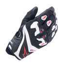 Alpinestars SP-R Pro Gloves Black White Bright Red