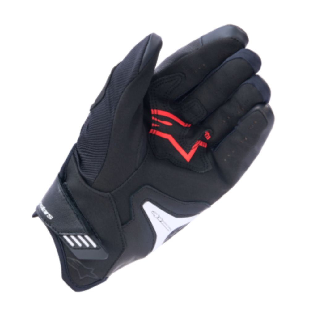 Alpinestars Alpinestars SP-R Pro Gloves Black White Bright Red - Side View