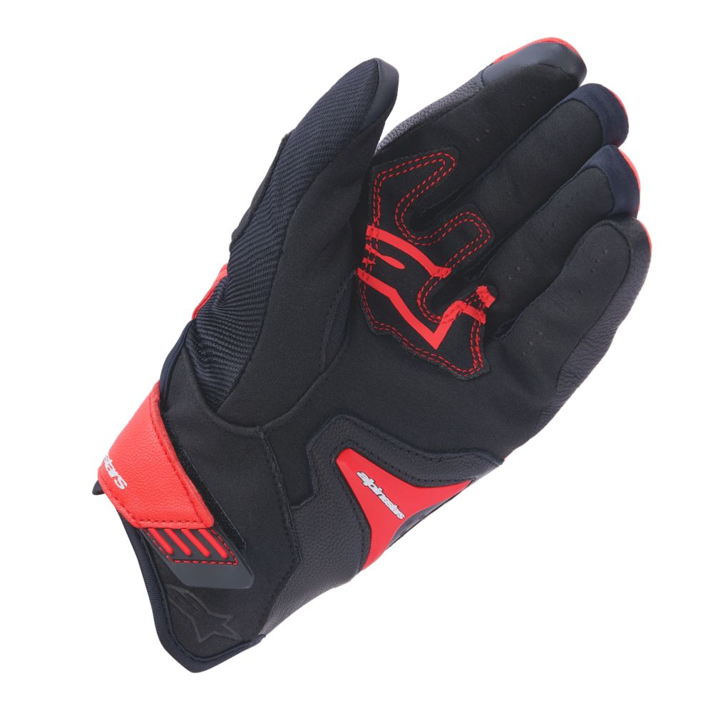 Alpinestars Alpinestars SP-R Pro Gloves Bright Red Red Fluo Black - Side View