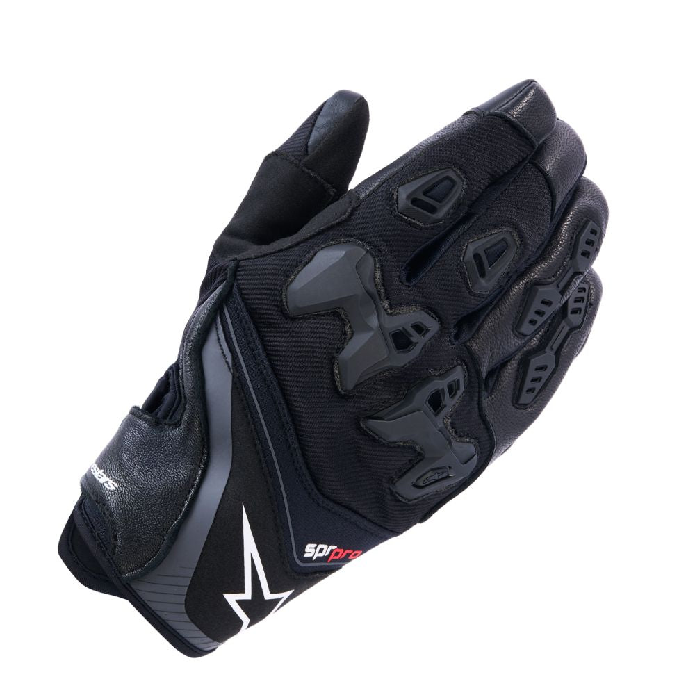 Alpinestars Alpinestars SP-R Pro Gloves Black - Front View