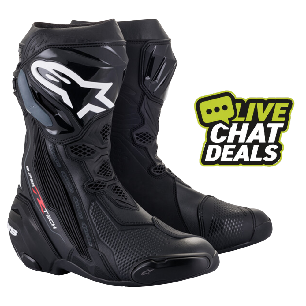 Alpinestars Supertech R Boots - Black (Latest Version)