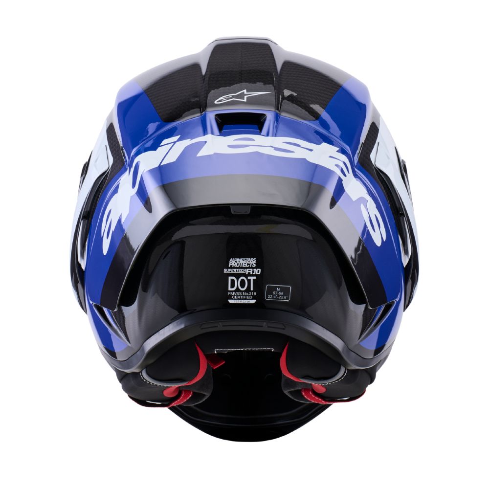 Alpinestars Supertech R10 Arius Black / White / Blue Helmet