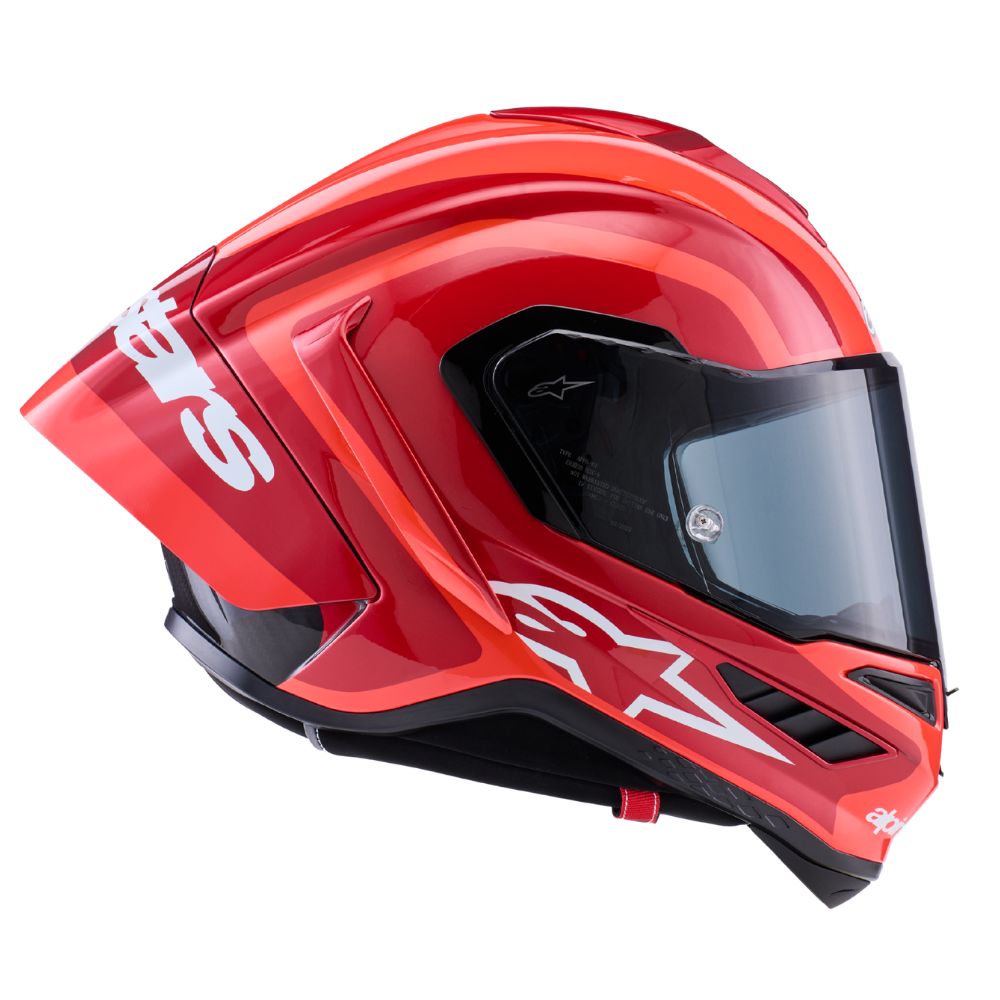 Alpinestars Supertech R10 Arius Black / White / Double Red Helmet
