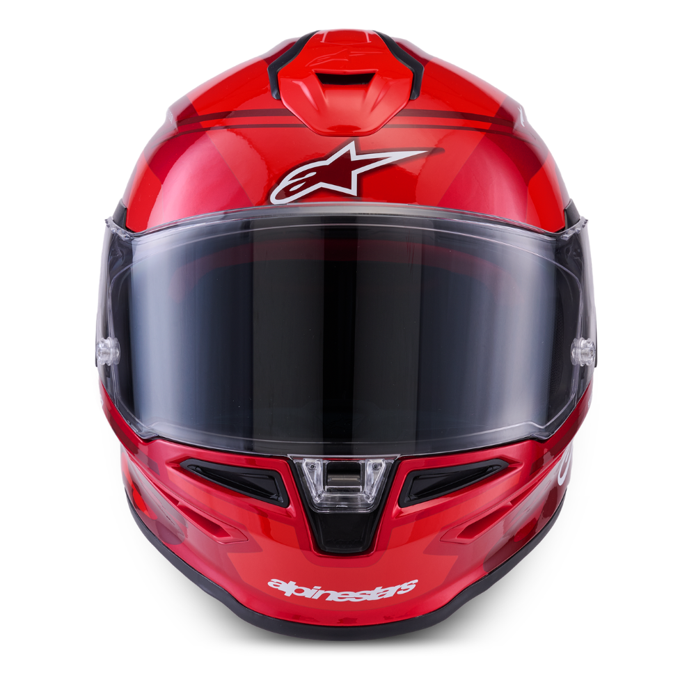 Alpinestars Supertech R7 A-Core Gloss Red / White