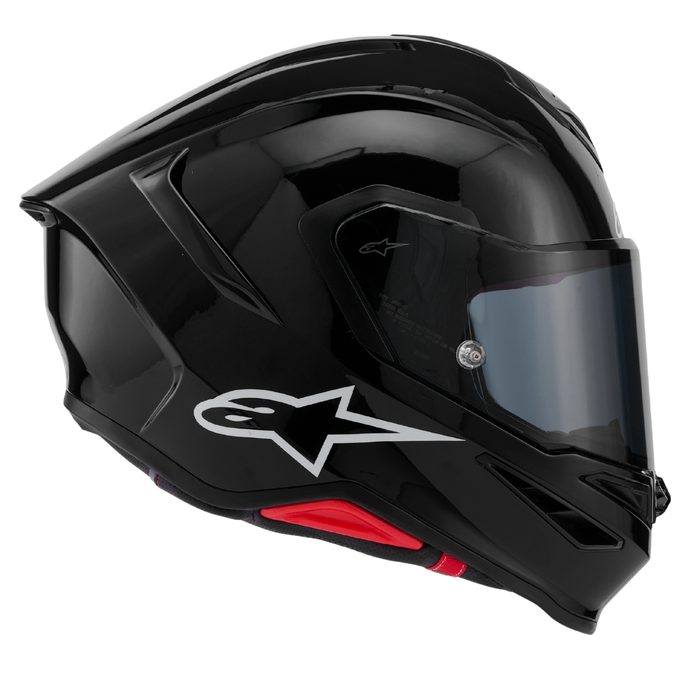 Alpinestars Supertech R7 Solid Gloss Black