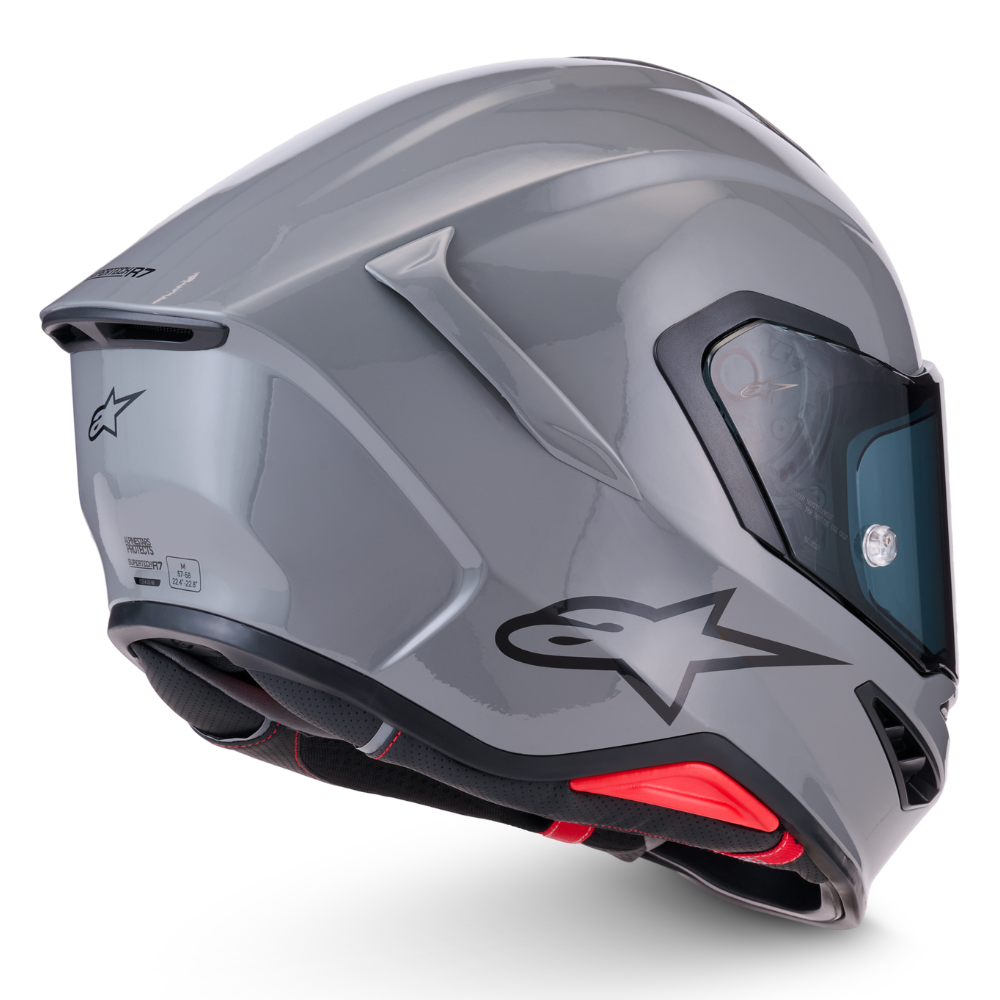 Alpinestars Supertech R7 Solid Gloss Grey