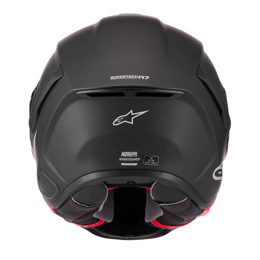 Alpinestars Supertech R7 Solid Matt Black