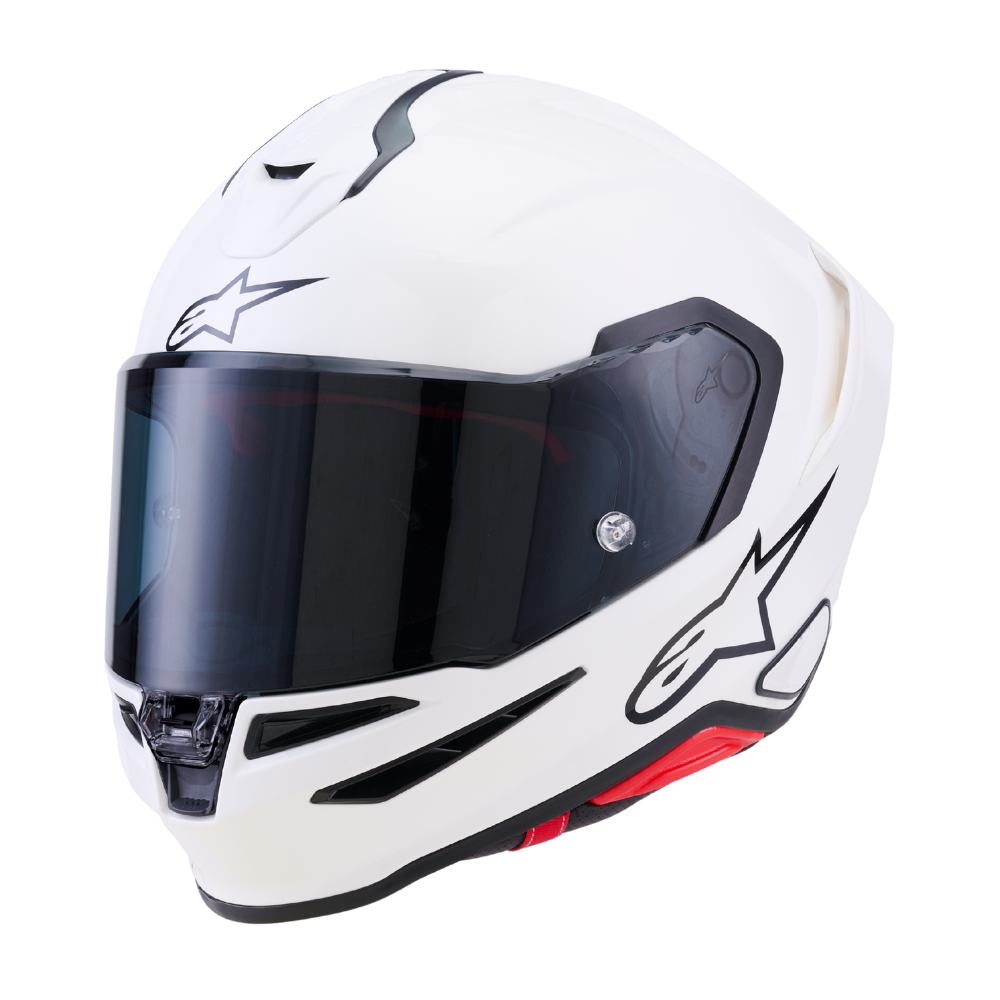 Alpinestars Supertech R7 Solid Gloss White