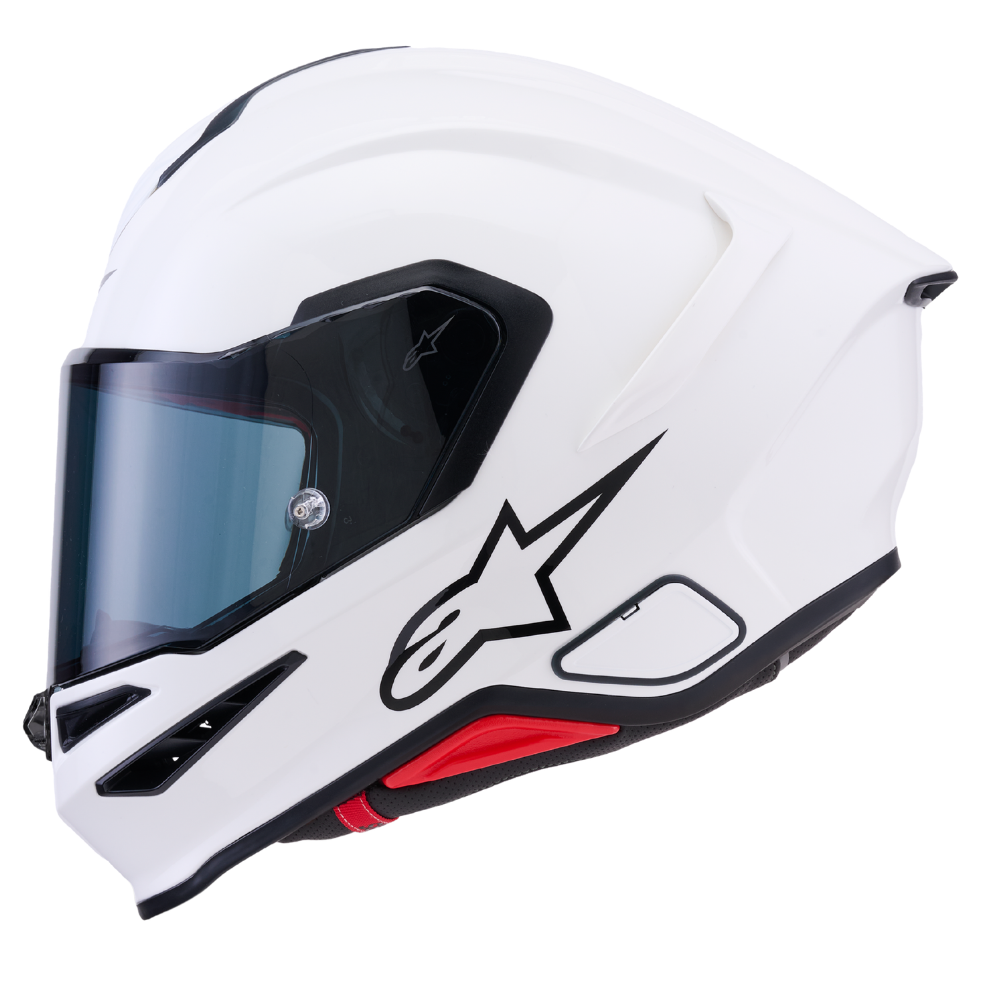 Alpinestars Supertech R7 Solid Gloss White