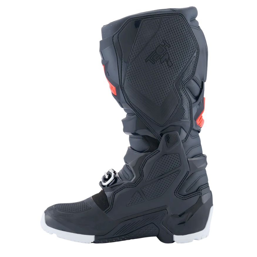 Alpinestars Alpinestars Tech 7 Enduro Drystar Boots - Black/Red Fluo/White - Side View
