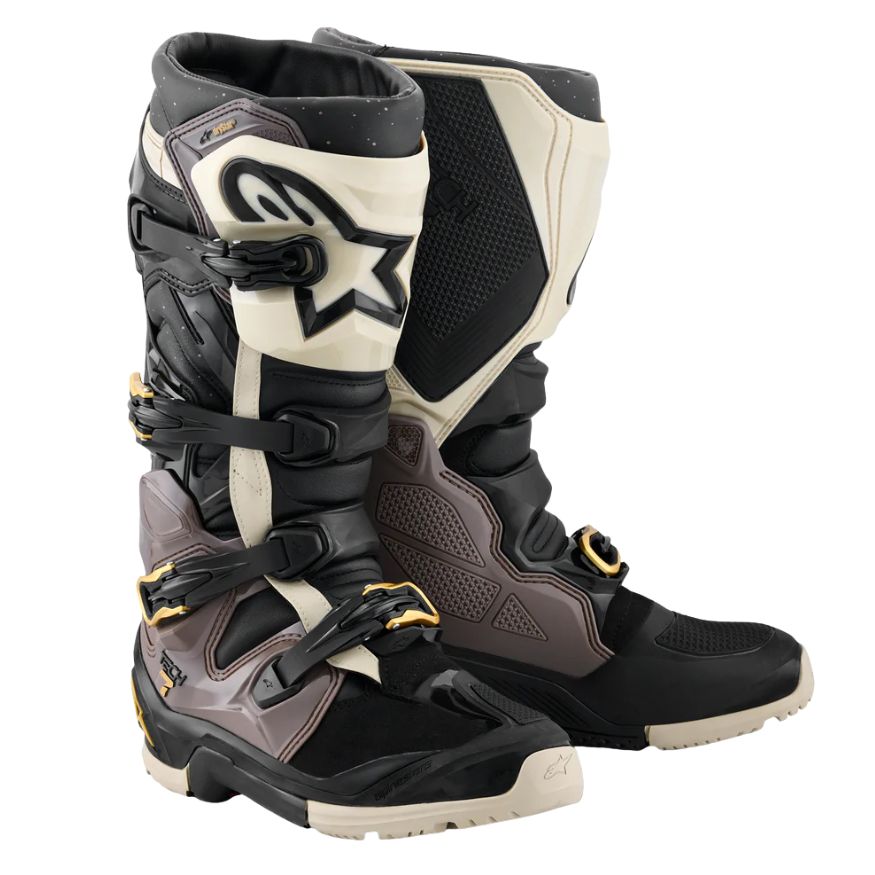 Alpinestars Alpinestars Tech 7 Enduro Drystar Boots - Black/Dark Grey/Gold - View 7