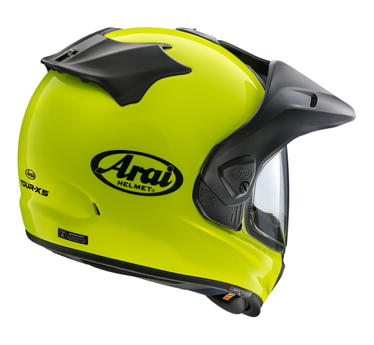 Arai Tour-X5 - Flo Yellow (Free Dark Visor worth £69.99)