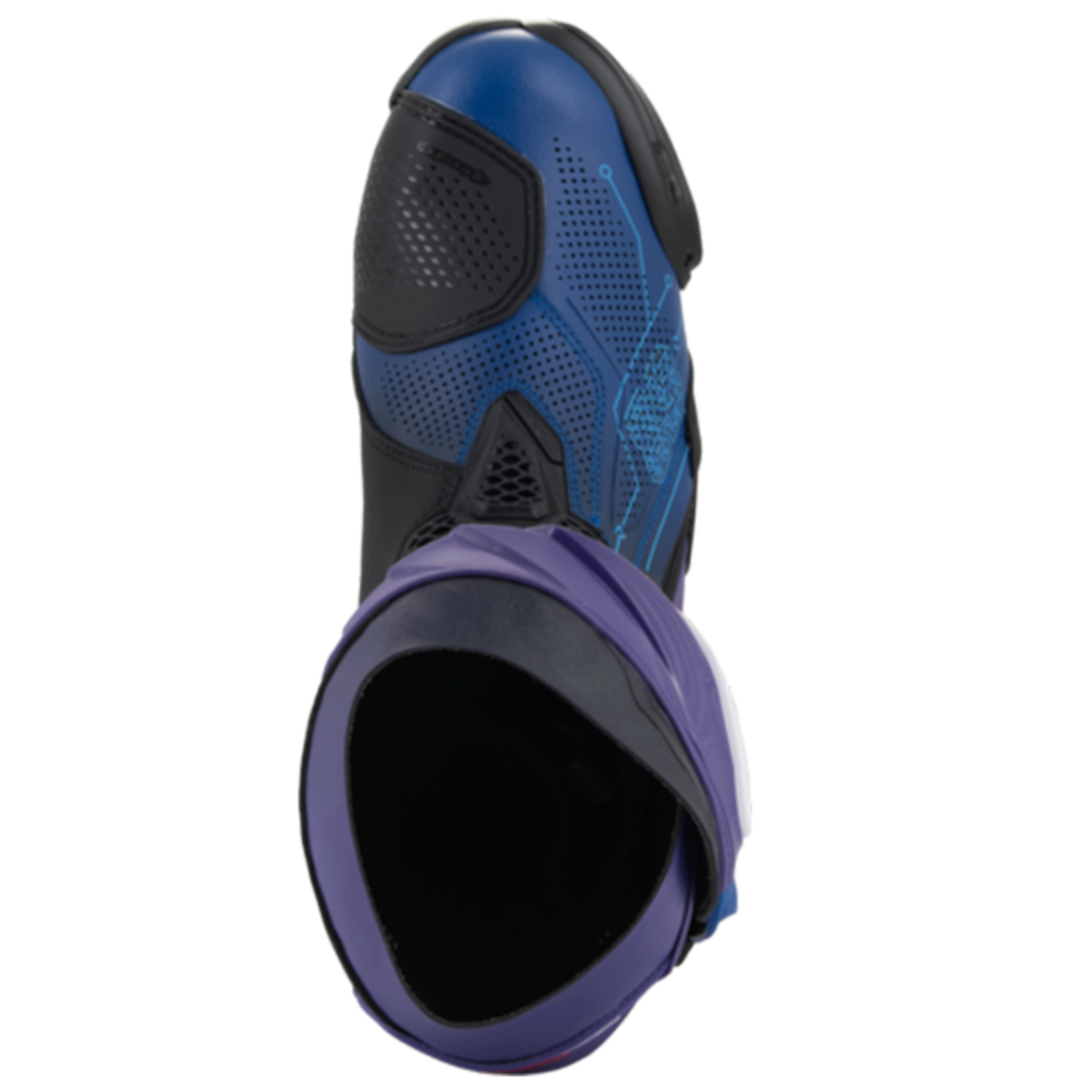 Alpinestars Supertech R Le Martinator R01 Vented Boots-Black Purple Red Blue-Limited Edition