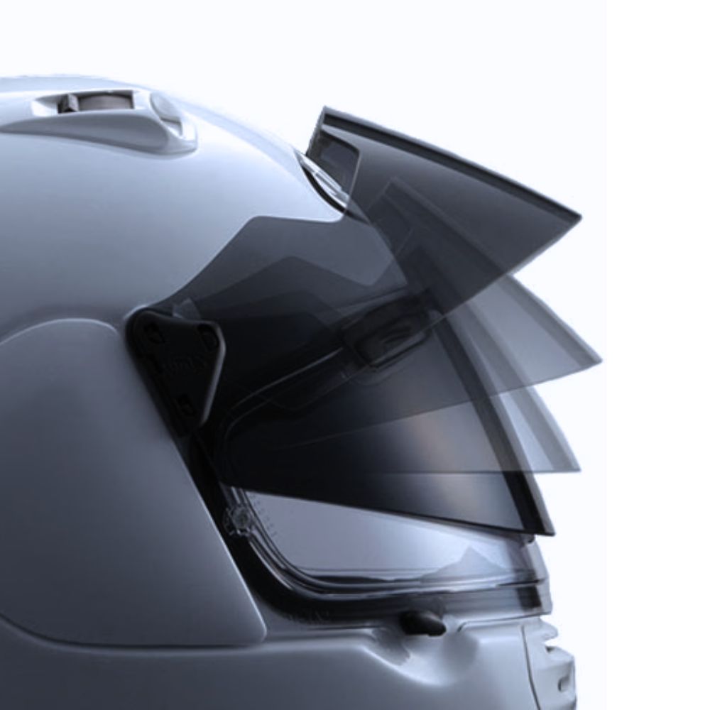 Arai Arai VAS-V Pro Shade Visor System (RX-7V/RX-7V EVO, Quantic, QV PRO, Chaser x And Concept XE) - Side View