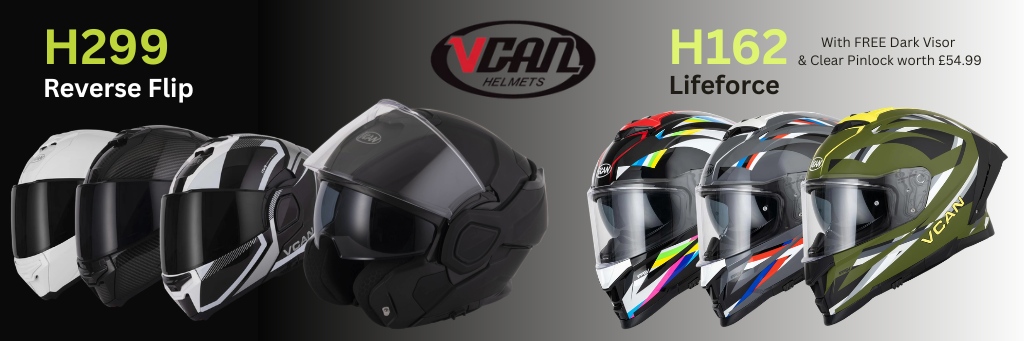 vcan helemets h299 and the h162