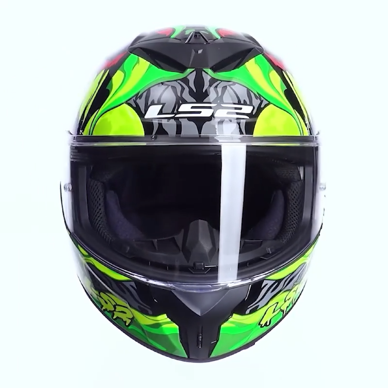 LS2 FF820 RAPID III LYCANT PURPLE GREEN