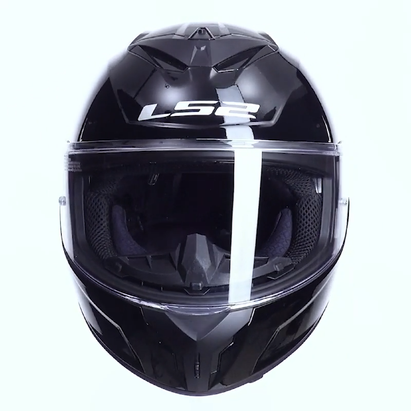 LS2 FF820 RAPID III SOLID GLOSS BLACK
