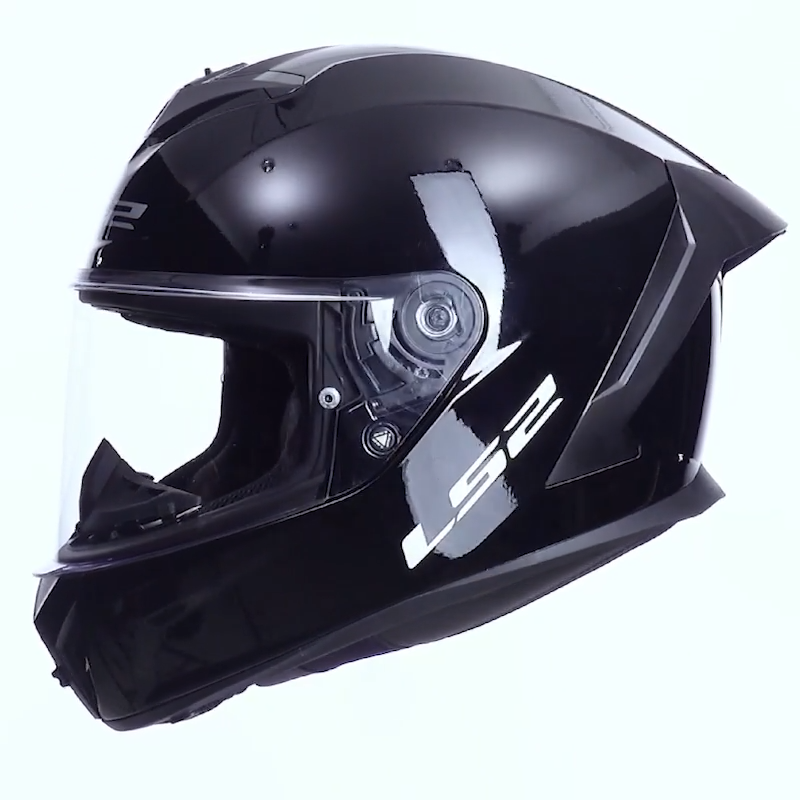 LS2 FF820 RAPID III SOLID GLOSS BLACK