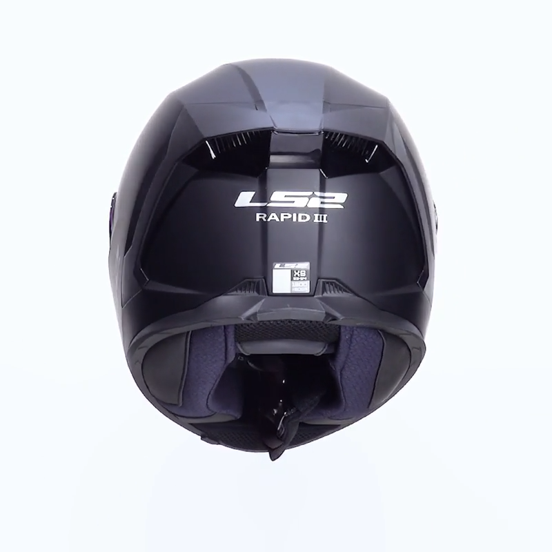 LS2 FF820 RAPID III SOLID MATT BLACK