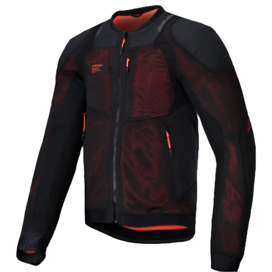 Alpinestars Troop Air Pro Jacket    Black Red