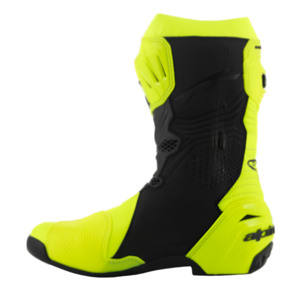 Alpinestars Supertech R Boots  Flo Yellow Black
