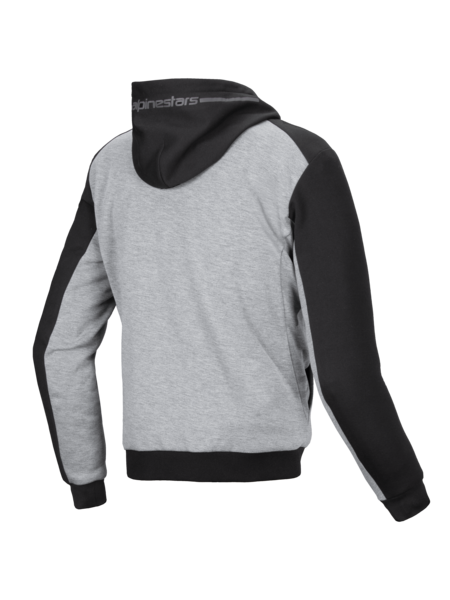 Alpinestars Chrome V2 Sport Hoodie   Black Grey Heather Turquoise