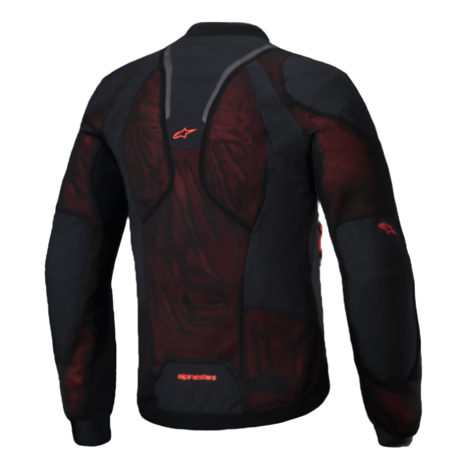 Alpinestars Troop Air Pro Jacket    Black Red