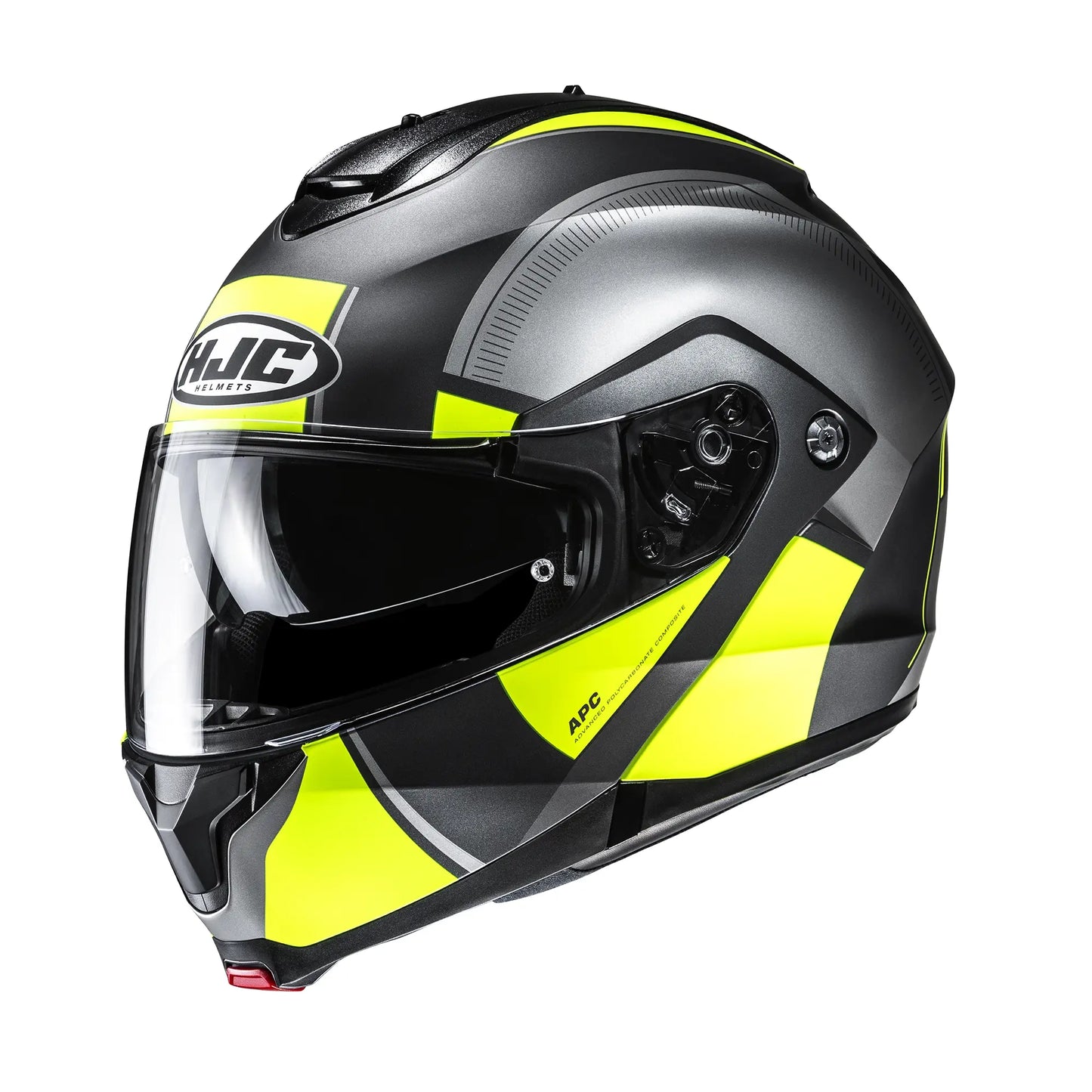 HJC HJC C91N Jyn MC3HSF Yellow - Front View