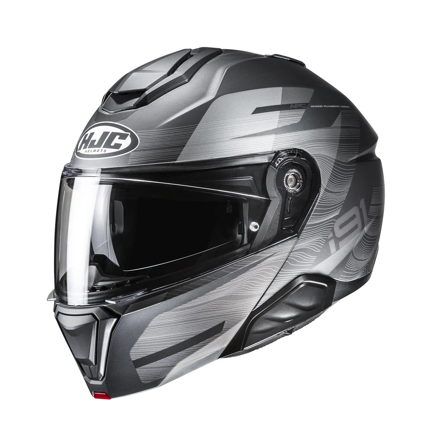 HJC HJC I91 Dusk MC5SF Black - Front View