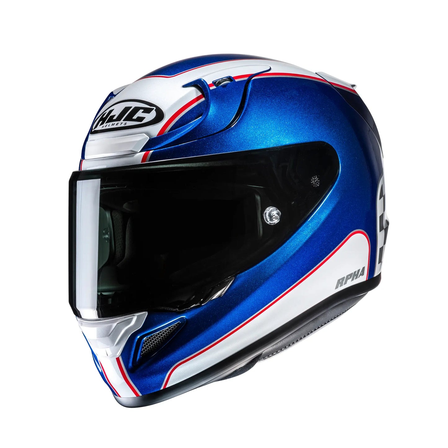 HJC HJC RPHA 12 Respon MC2 Blue White Red - Front View