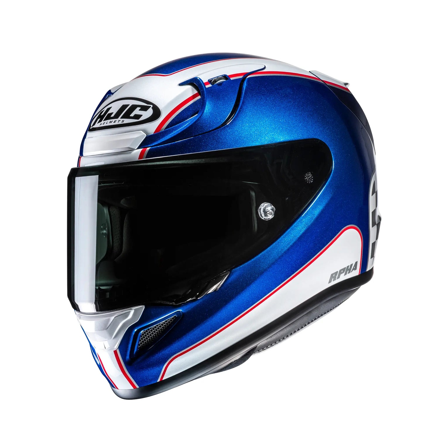 HJC HJC RPHA 12 Respon MC2 Blue White Red - Front View