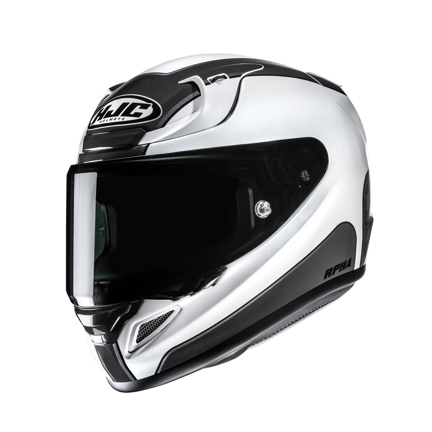 HJC HJC RPHA 12 Respon MC5 Black White - Front View