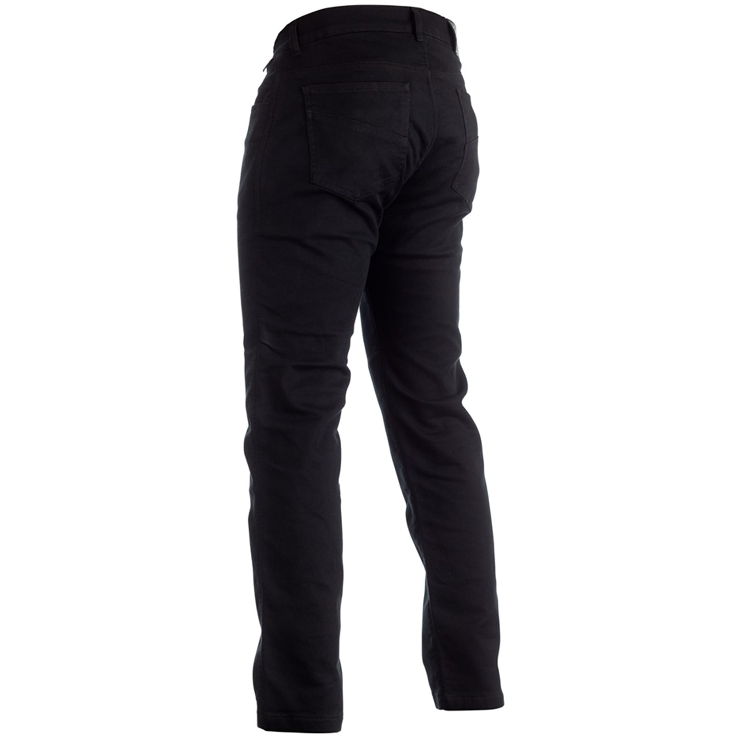 RST Reinforced Straight Leg (CE) Men's Jeans - Includes Knee Armour - Short Length - Black