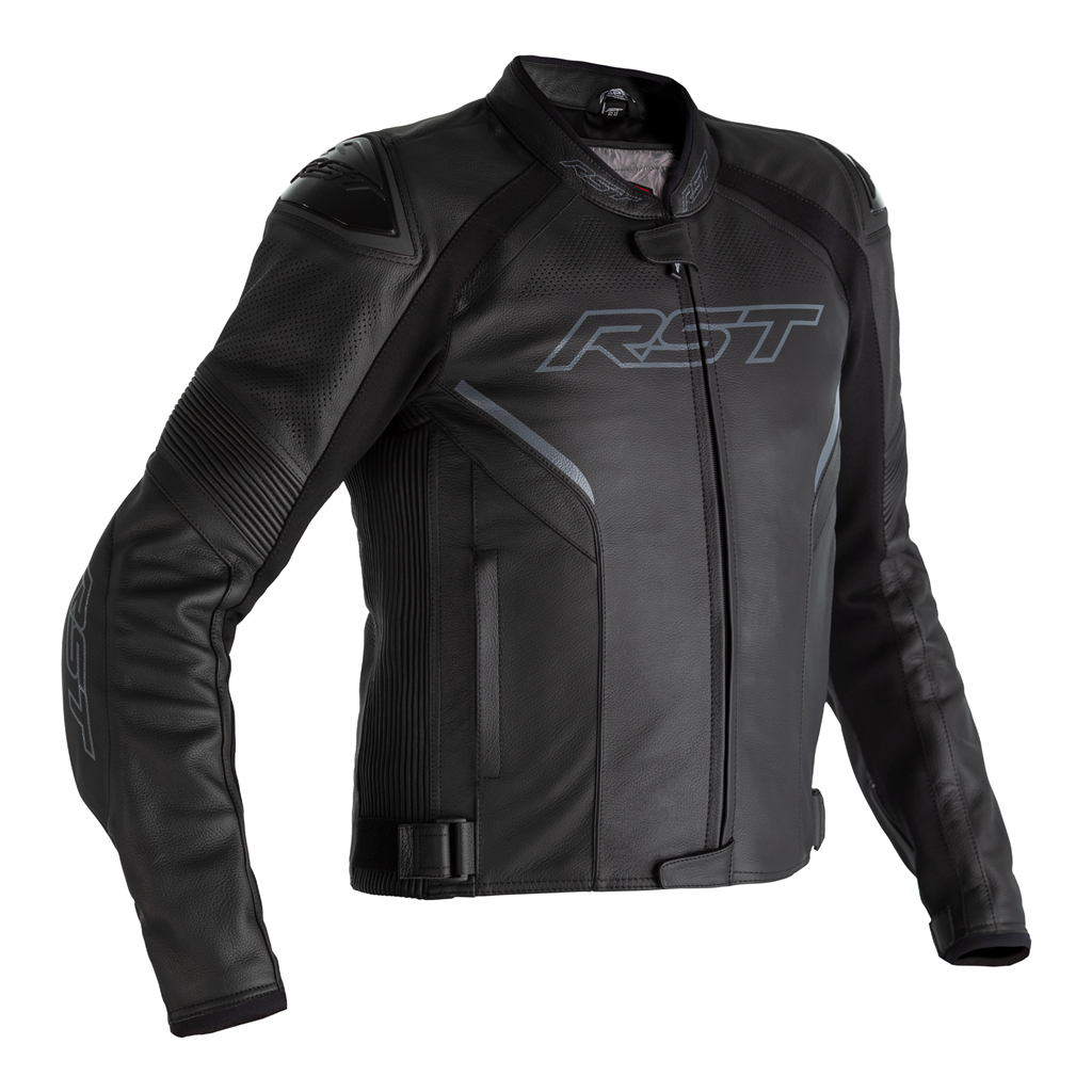RST Sabre Leather Jacket - Black