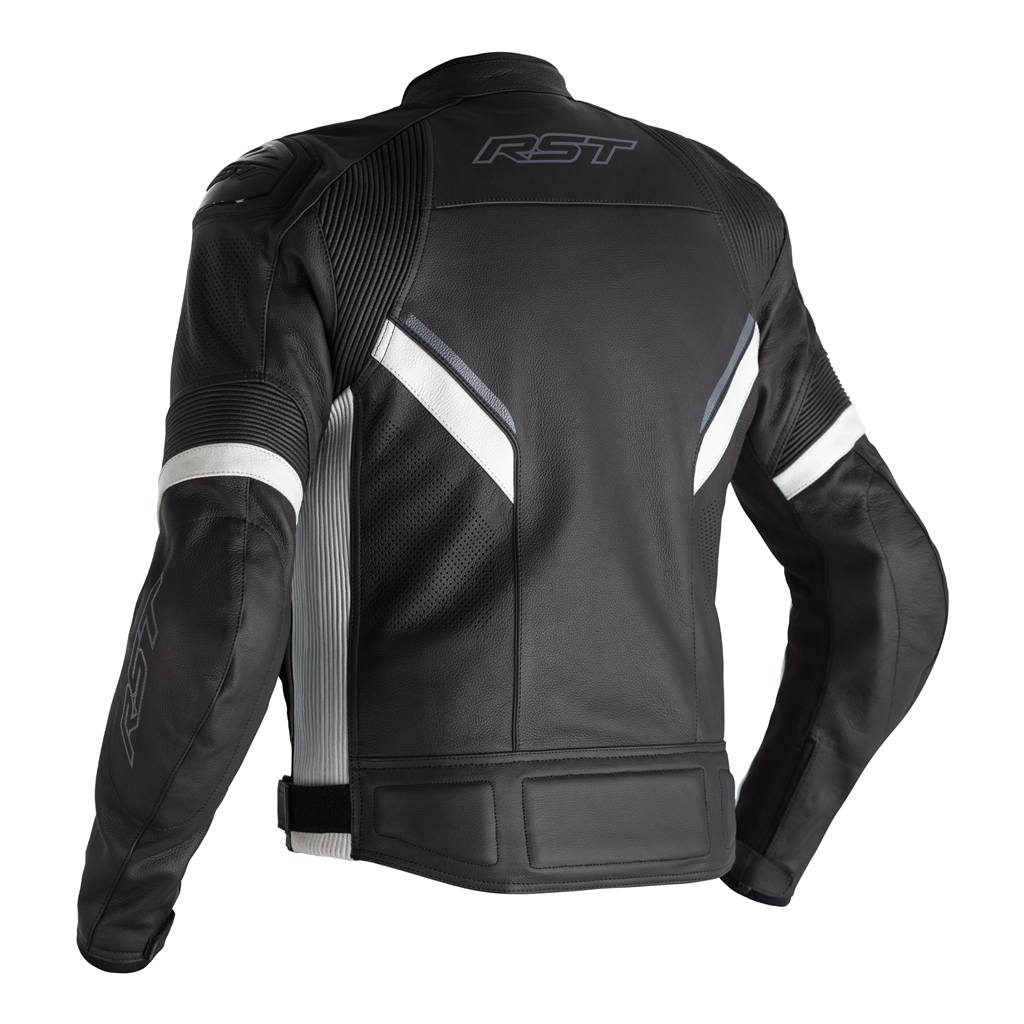 RST Sabre Leather Jacket - White