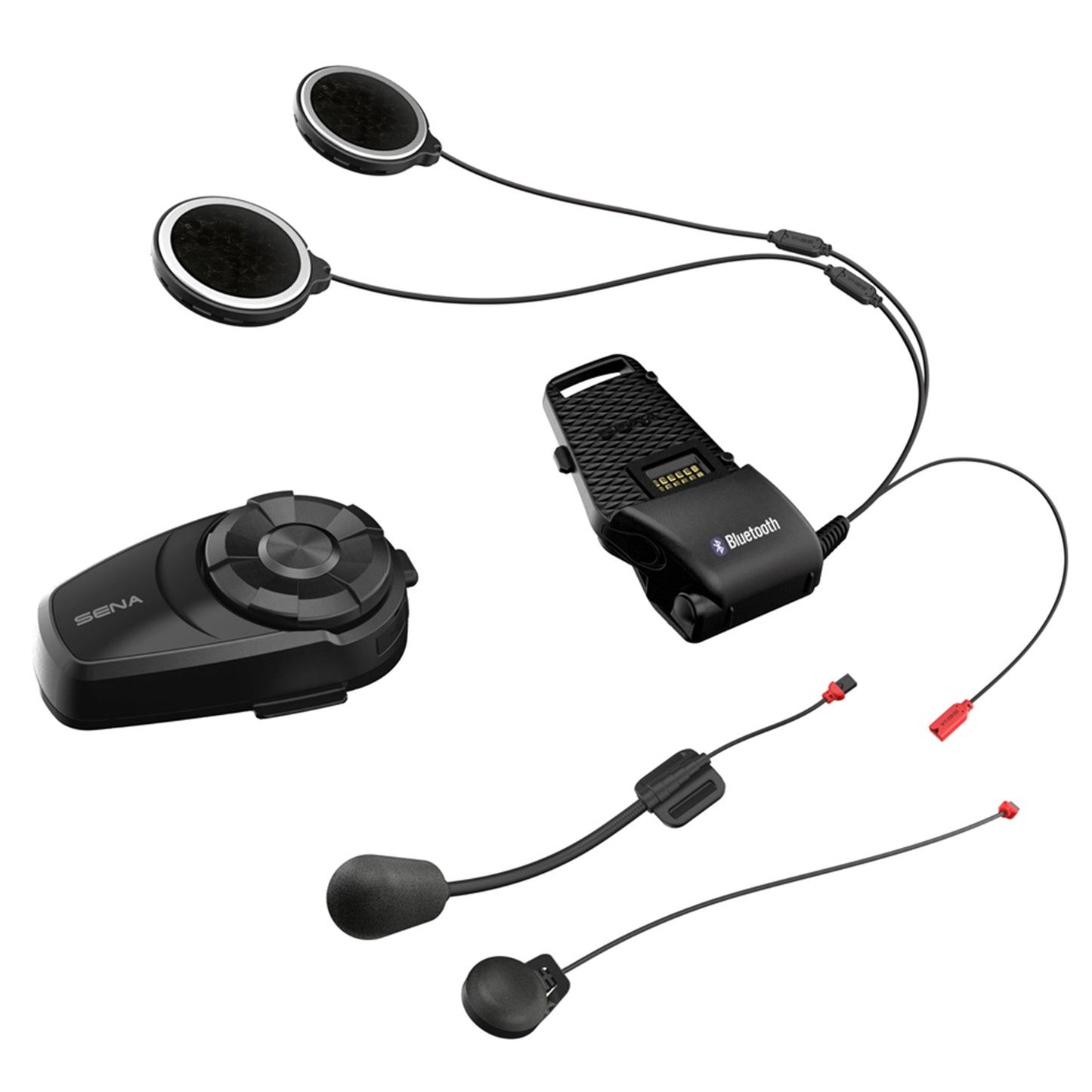 Sena 10S-01D Motorcycle Bluetooth Communication System - Dual Pack