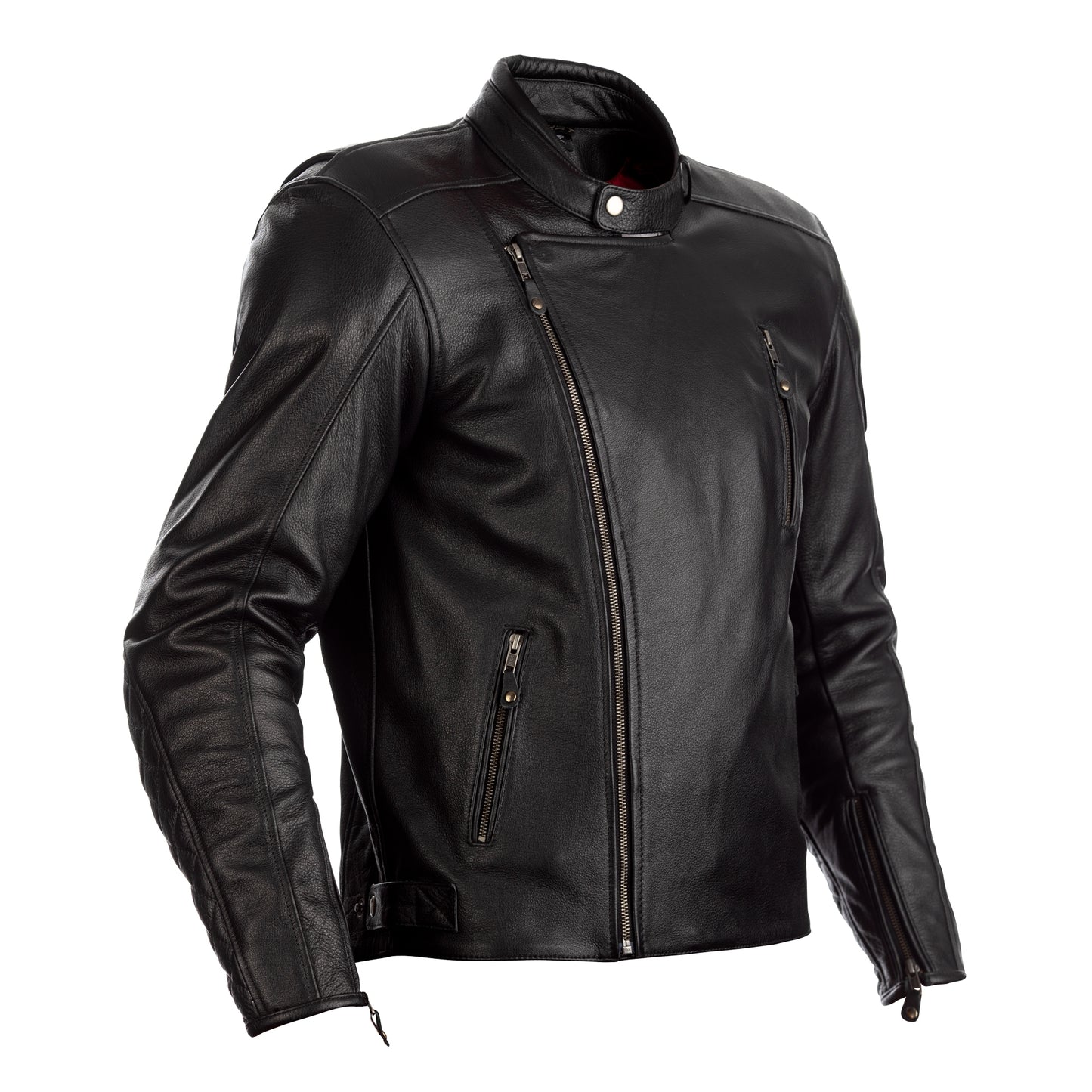 RST Matlock Mens Leather Jacket - Black (2376)