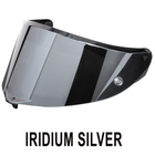 AGV Race 3 Genuine Visor Iridium Silver (Pista GP-RR, Pista GP-R, Corsa-R)