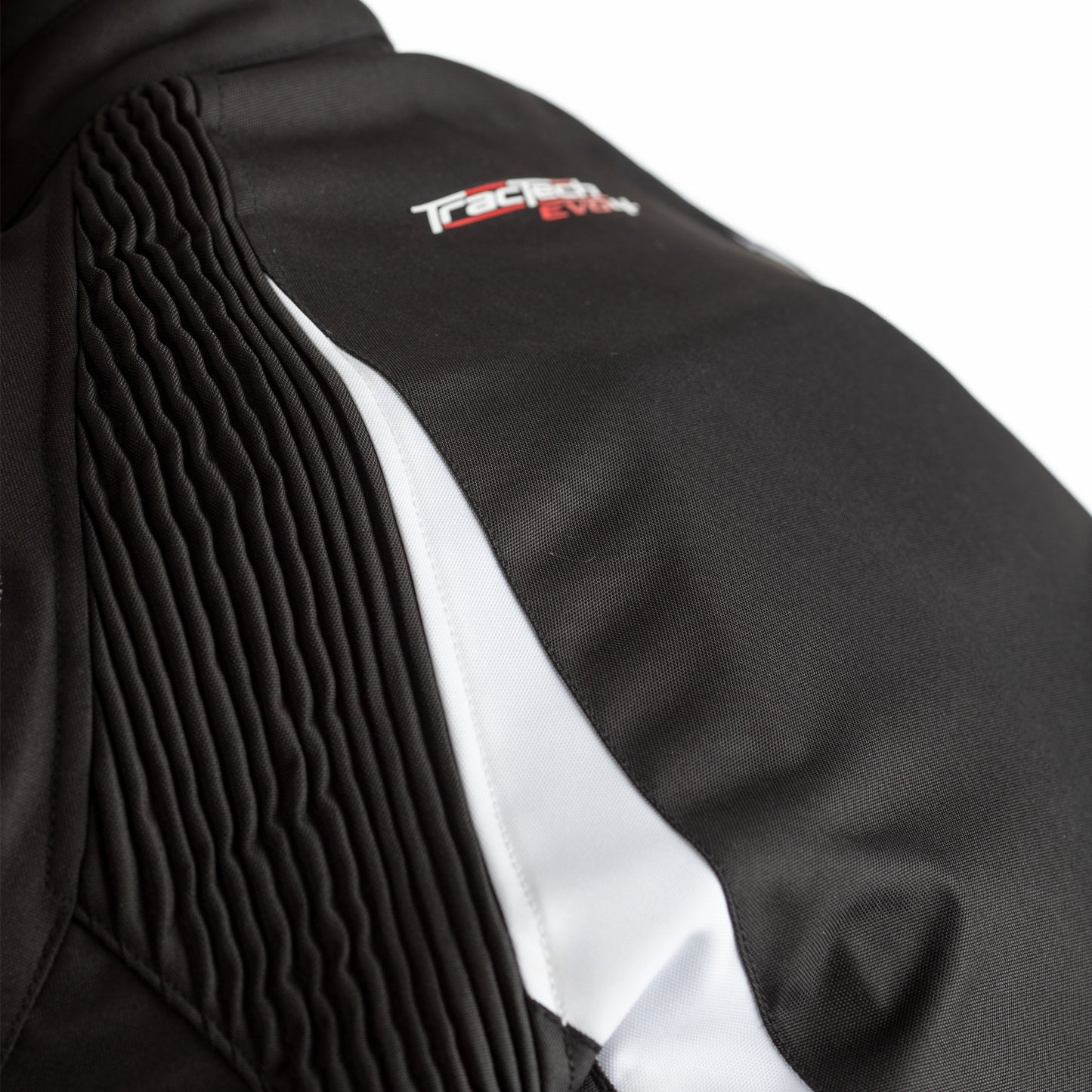RST Tractech Evo 4 CE Mens Textile Jacket - Black / White (2365)