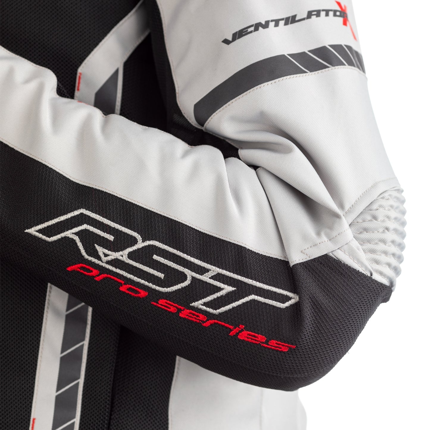 RST Pro Series Ventilator-X (CE) Men's Textile Jacket - Silver / Black (2367)