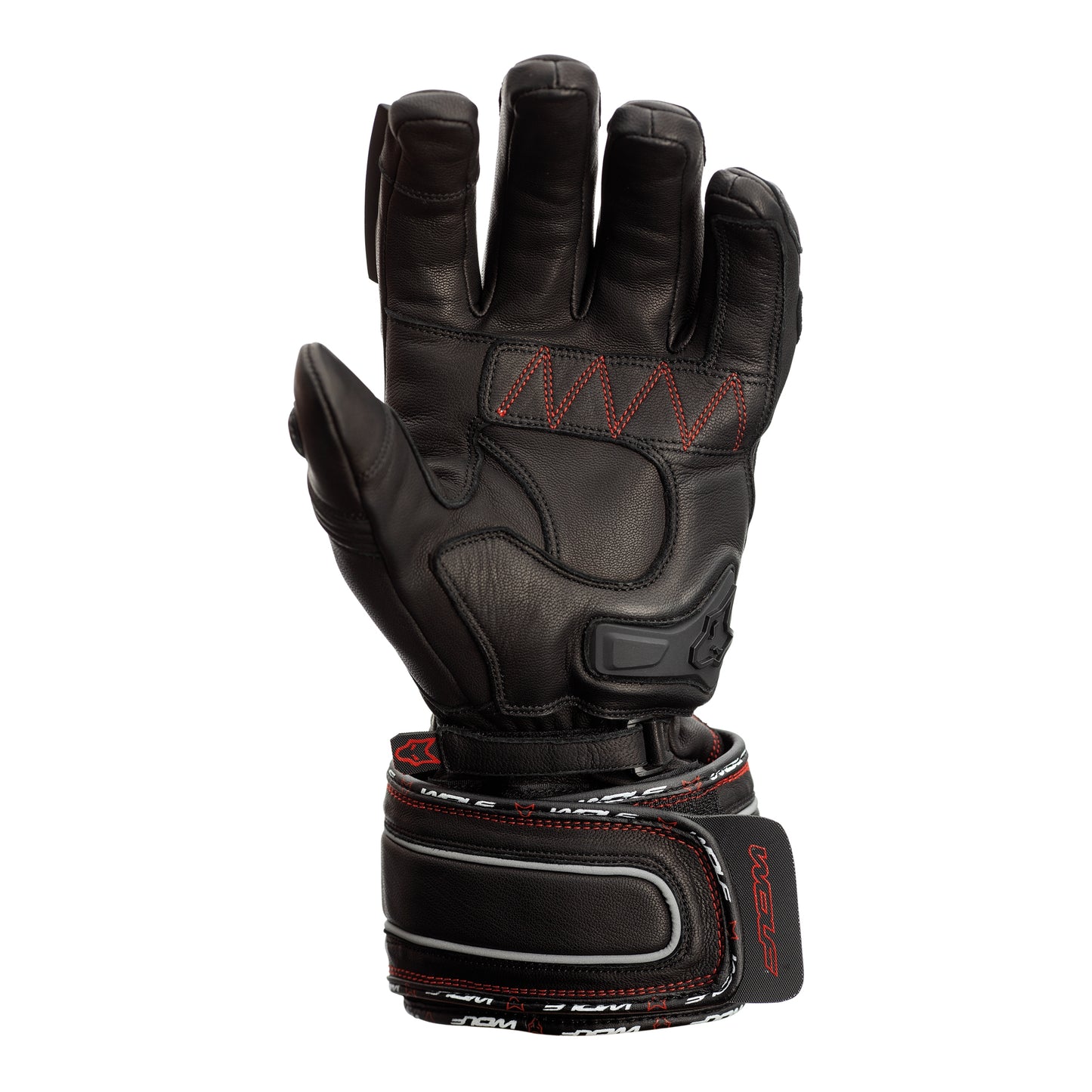Wolf Titanium Outlast Leather WaterProof Gloves - CE APPROVED - Black