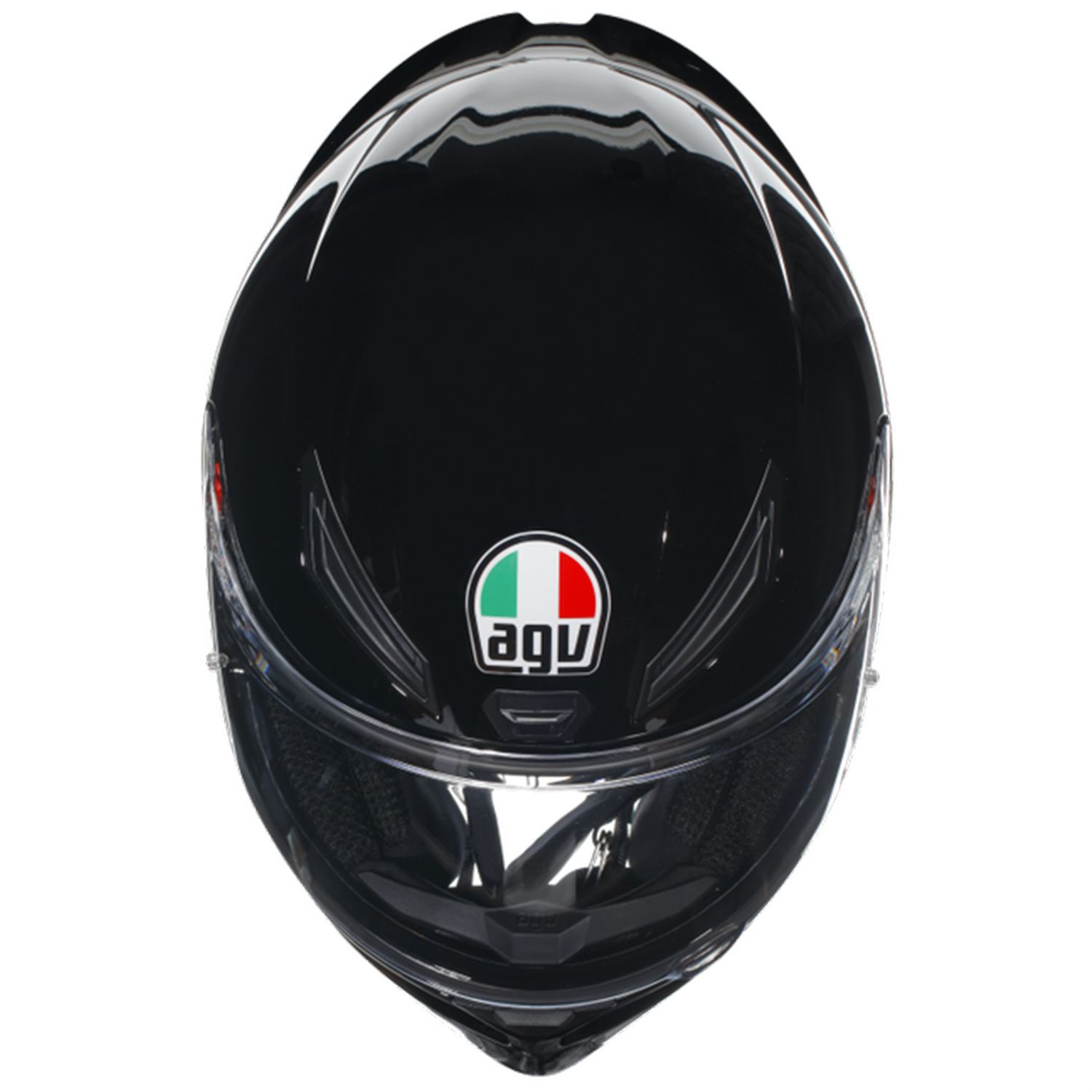AGV K1-S Solid Gloss Helmet - Black – Motogear Performance