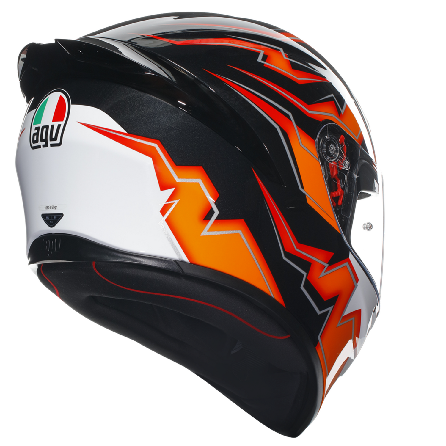 agv helmet orange