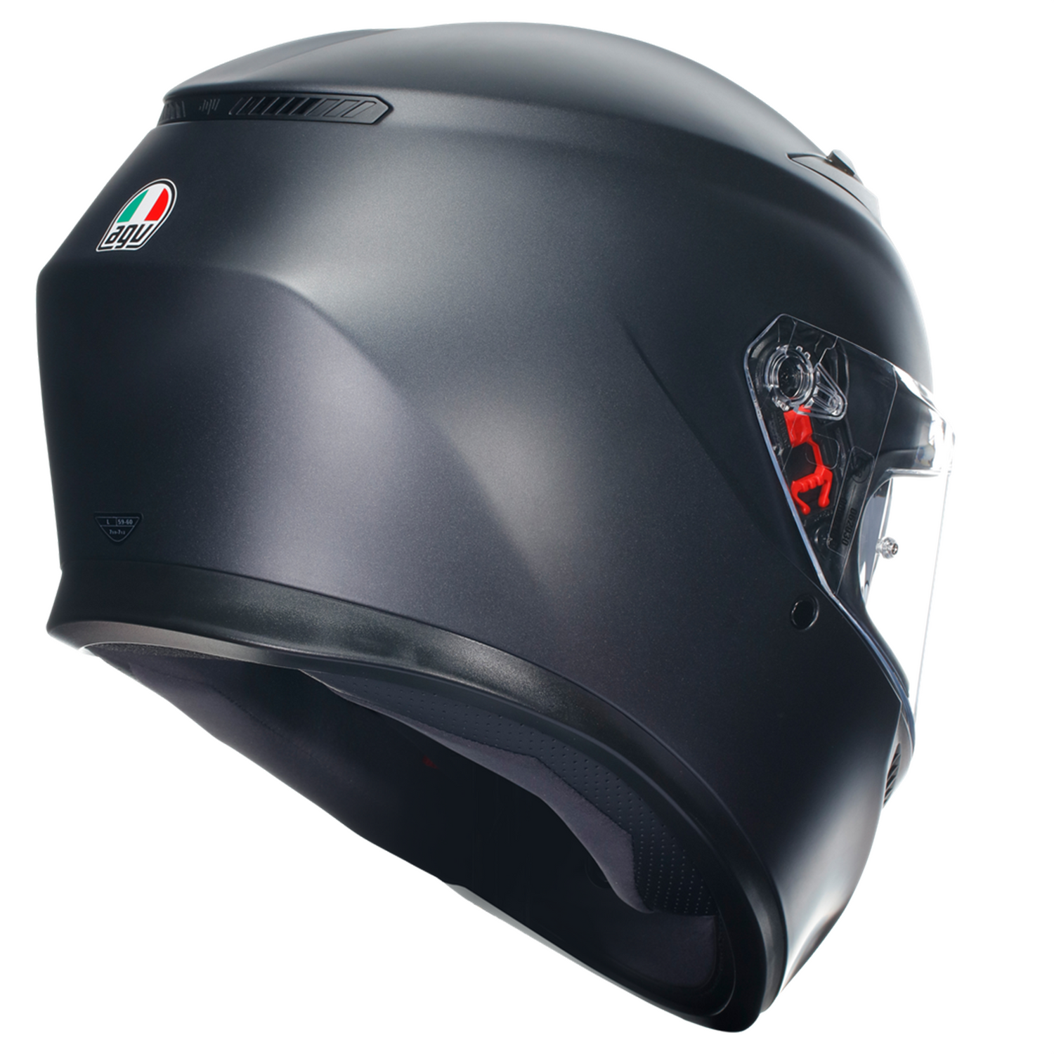 agv k3 bat black/gunmetal helmet Helmet, Matte Salvia Green / 2XL fog system AGV K3 2023 Mono Matt