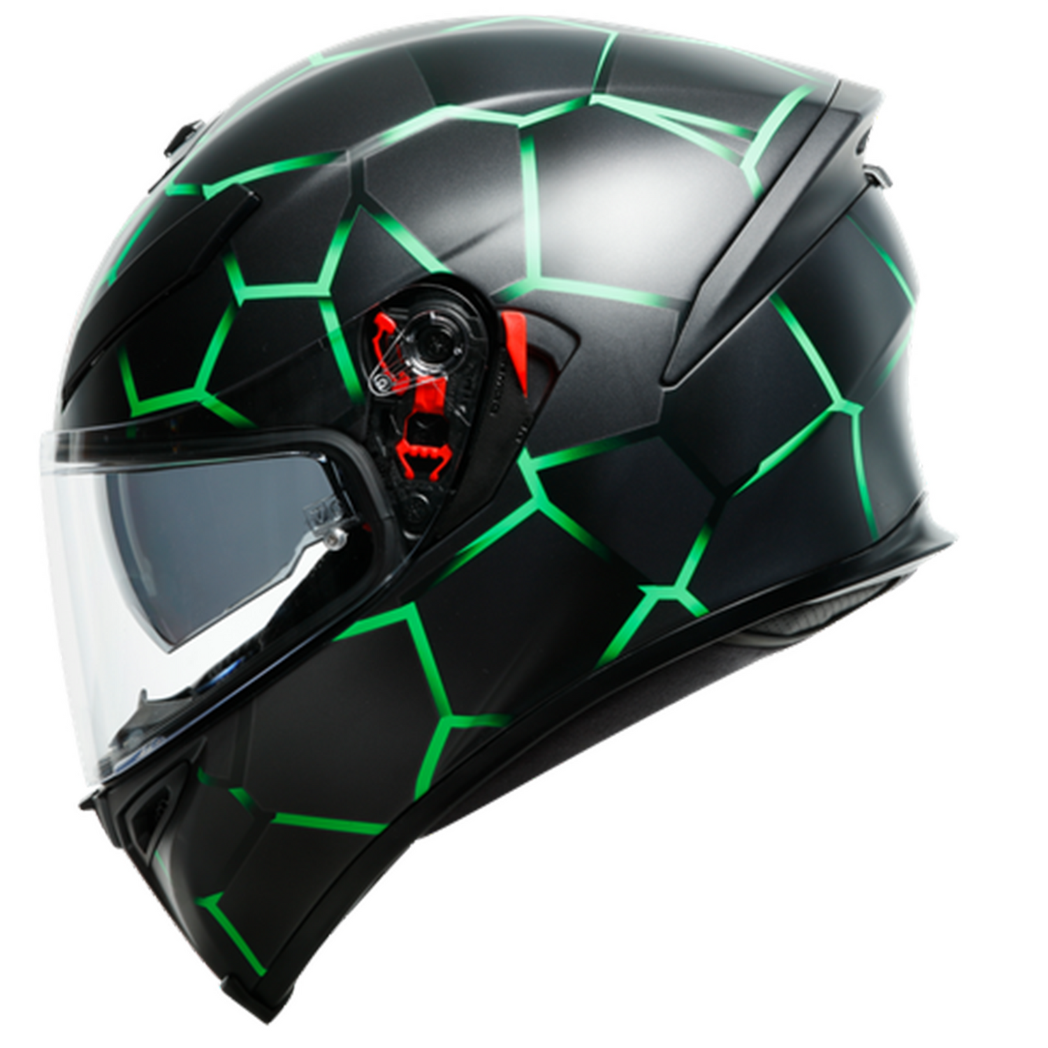 Green online agv helmet