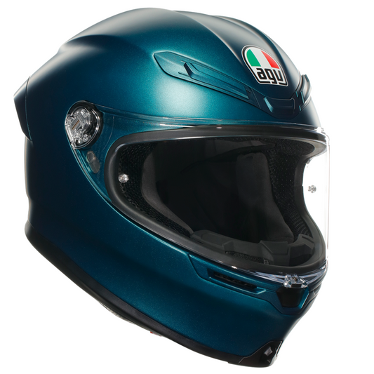 AGV K6-S Solid - Petrolio Blue